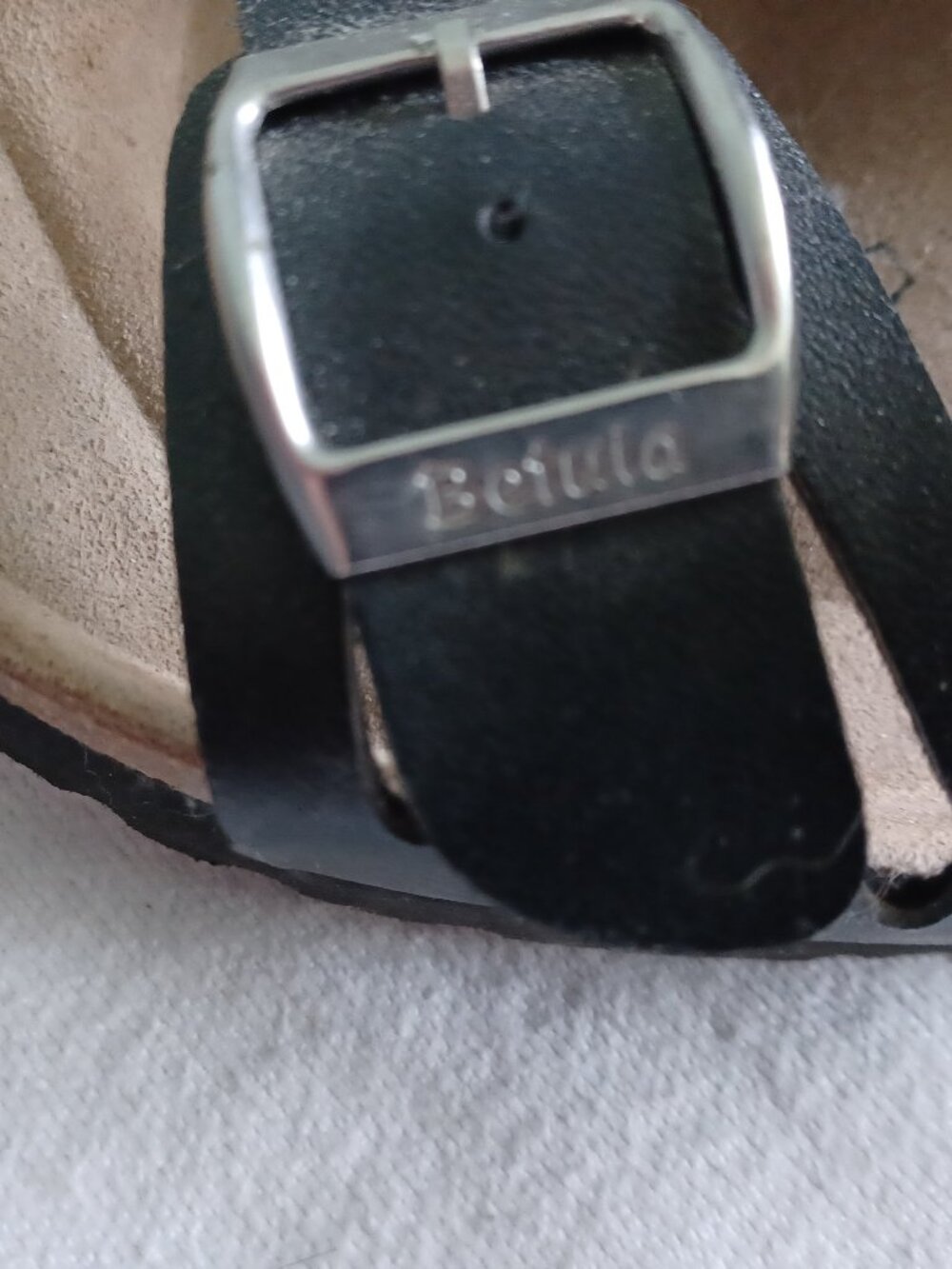 Betula by Birkenstock Sandals Ladies Size 9 Black - Picture 4 of 4